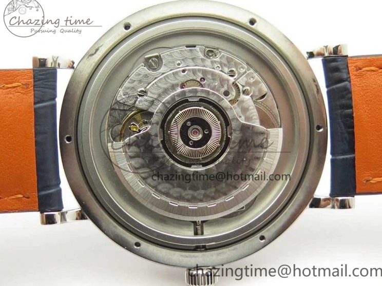 MIROTIME 0419 Portofino Automatic SS FKF 1:1 Best Edition Blue Dial on Blue Leather Strap A Cozy 7133